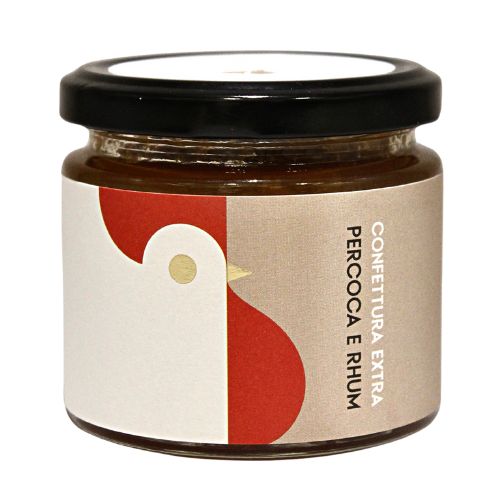 Confettura Extra di Percoca e Rhum